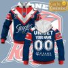 NRL Sydney Roosters Custom Name Number 2021 Home Jersey Pullover Hoodie