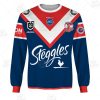 NRL Sydney Roosters Custom Name Number 2021 Home Jersey Sweatshirt