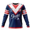 NRL Sydney Roosters Custom Name Number 2023 Home Jersey Sweatshirt