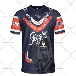 NRL Sydney Roosters Custom Name Number 2023 Indigenous Jersey T-Shirt