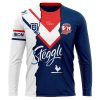 NRL Sydney Roosters Custom Name Number 2023 Mix Jersey Sweatshirt
