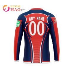 Alternative view of NRL Sydney Roosters Custom Name Number 2023 Special Sweatshirt
