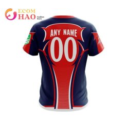 Alternative view of NRL Sydney Roosters Custom Name Number 2023 Special T-Shirt