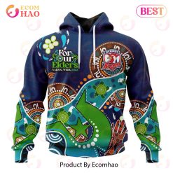 NRL Sydney Roosters Custom Name Number Special Design NAIDOC Pullover Hoodie