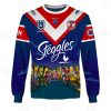 NRL Sydney Roosters Custom Name Number The Simpsons 2020 Jersey Sweatshirt