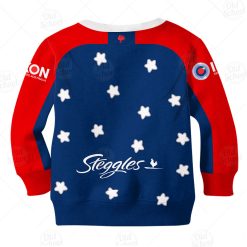 NRL Sydney Roosters x Bluey Jersey 2020 Kids Sweatshirt - Image 2