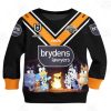 NRL Wests Tigers Bluey Jersey 2020 Kids Sweatshirt