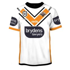 NRL Wests Tigers Custom Name Number 2019 Away Jersey T-Shirt