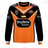 NRL Wests Tigers Custom Name Number 2021 Away Jersey Sweatshirt