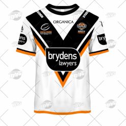 NRL Wests Tigers Custom Name Number 2022 Captains Run Jersey T-Shirt