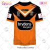 NRL Wests Tigers Custom Name Number 2023 Away Jersey T-Shirt