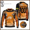 NRL Wests Tigers Custom Name Number Vintage Ugly Christmas Sweater