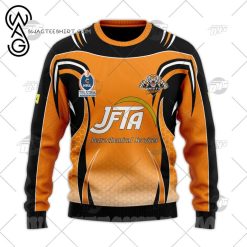 Alternative view of NRL Wests Tigers Custom Name Number Vintage Ugly Christmas Sweater