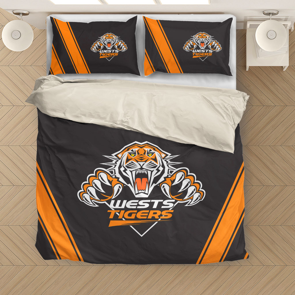 NRL Wests Tigers Doona Cover
