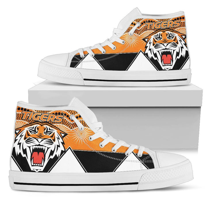 NRL Wests Tigers Indigenous High Top Shoes