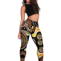 Alternative view of NRL Wests Tigers Indigenous Leggings