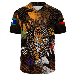 Alternative view of NRL Wests Tigers NAIDOC Week Baseball Jersey