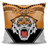 NRL Wests Tigers Newest Indigenous Square Pillow Case