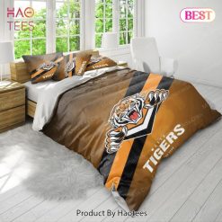 Alternative view of NRL Wests Tigers Orange Black Doona Cover