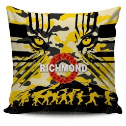 AFL Richmond Tigers ANZAC Day Square Pillow Case