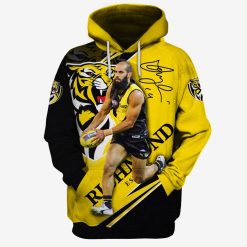 AFL Richmond Tigers Bachar Houli No 14 Pullover Hoodie