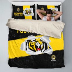 Alternative view of AFL Richmond Tigers Big Logo Doona Cover