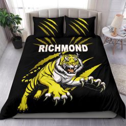 AFL Richmond Tigers Black Doona Cover