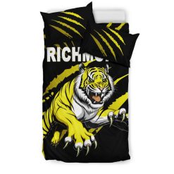 Alternative view of AFL Richmond Tigers Black Doona Cover