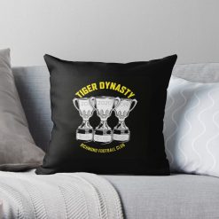 AFL Richmond Tigers Black Dynasty Square Pillow Case