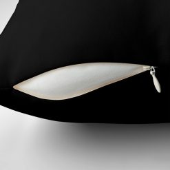 Alternative view of AFL Richmond Tigers Black Est 1885 Square Pillow Case