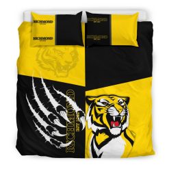 AFL Richmond Tigers Black Yellow Doona Cover