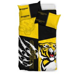 Alternative view of AFL Richmond Tigers Black Yellow Doona Cover