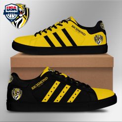 Alternative view of AFL Richmond Tigers Black Yellow Mix Stan Smith Shoes