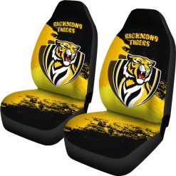 Alternative view of AFL Richmond Tigers Black Yellow Special Car Seat Covers