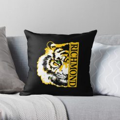 AFL Richmond Tigers Black Yellow Square Pillow Case V2