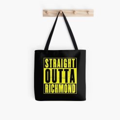 AFL Richmond Tigers Black Yellow Tote Bag