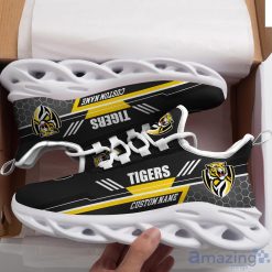 AFL Richmond Tigers Custom Name Black Max Soul Shoes