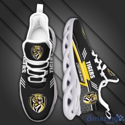 Alternative view of AFL Richmond Tigers Custom Name Black Max Soul Shoes