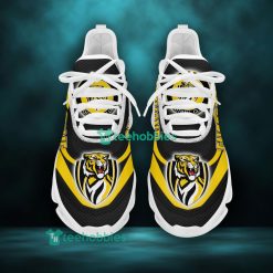 Alternative view of AFL Richmond Tigers Custom Name Black Yellow Max Soul Shoes