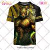 AFL Richmond Tigers Custom Name Mascot Warrior T-Shirt