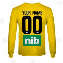 Alternative view of AFL Richmond Tigers Custom Name Number 2021 Clash Guernsey Sweatshirt