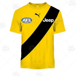 AFL Richmond Tigers Custom Name Number 2021 Clash Guernsey T-Shirt