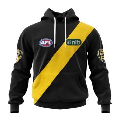 AFL Richmond Tigers Custom Name Number 2023 Home Guernsey Pullover Hoodie
