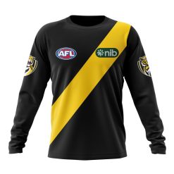AFL Richmond Tigers Custom Name Number 2023 Home Guernsey Sweatshirt