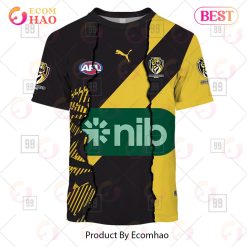 AFL Richmond Tigers Custom Name Number 2023 Mix Guernsey T-Shirt