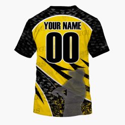 Alternative view of AFL Richmond Tigers Custom Name Number Fishing T-Shirt