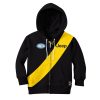 AFL Richmond Tigers Custom Name Number Guernsey 2020 Kids Zip Up Hoodie