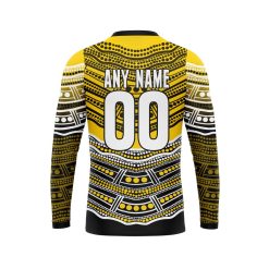 Alternative view of AFL Richmond Tigers Custom Name Number Indigenous Mascot Sweatshirt