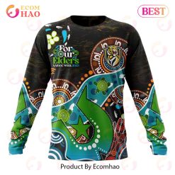 AFL Richmond Tigers Custom Name Number Special Design NAIDOC Sweatshirt