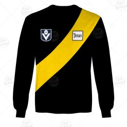 AFL Richmond Tigers Custom Name Number Vintage 1980 Guernsey Sweatshirt